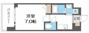 エグゼ難波西Ⅲの物件間取画像